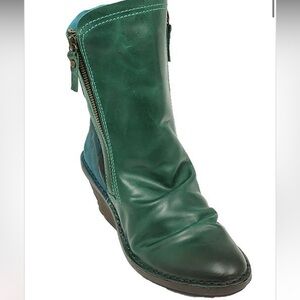 EUC FLY London “Simi” Leather Boots Size 40